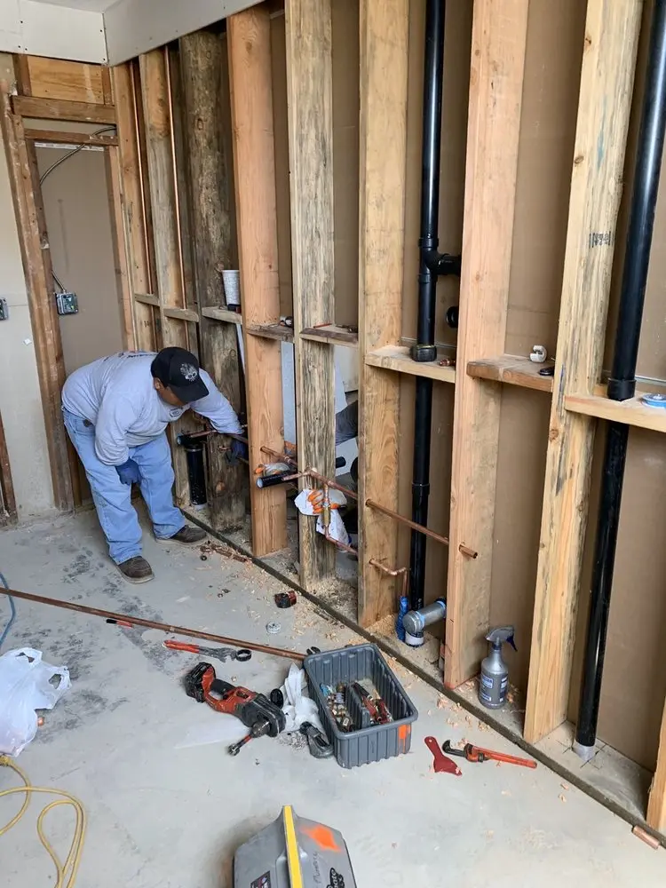 Commercial rough-in plumbing for Gas Line Repair in Lake Osborne Heights